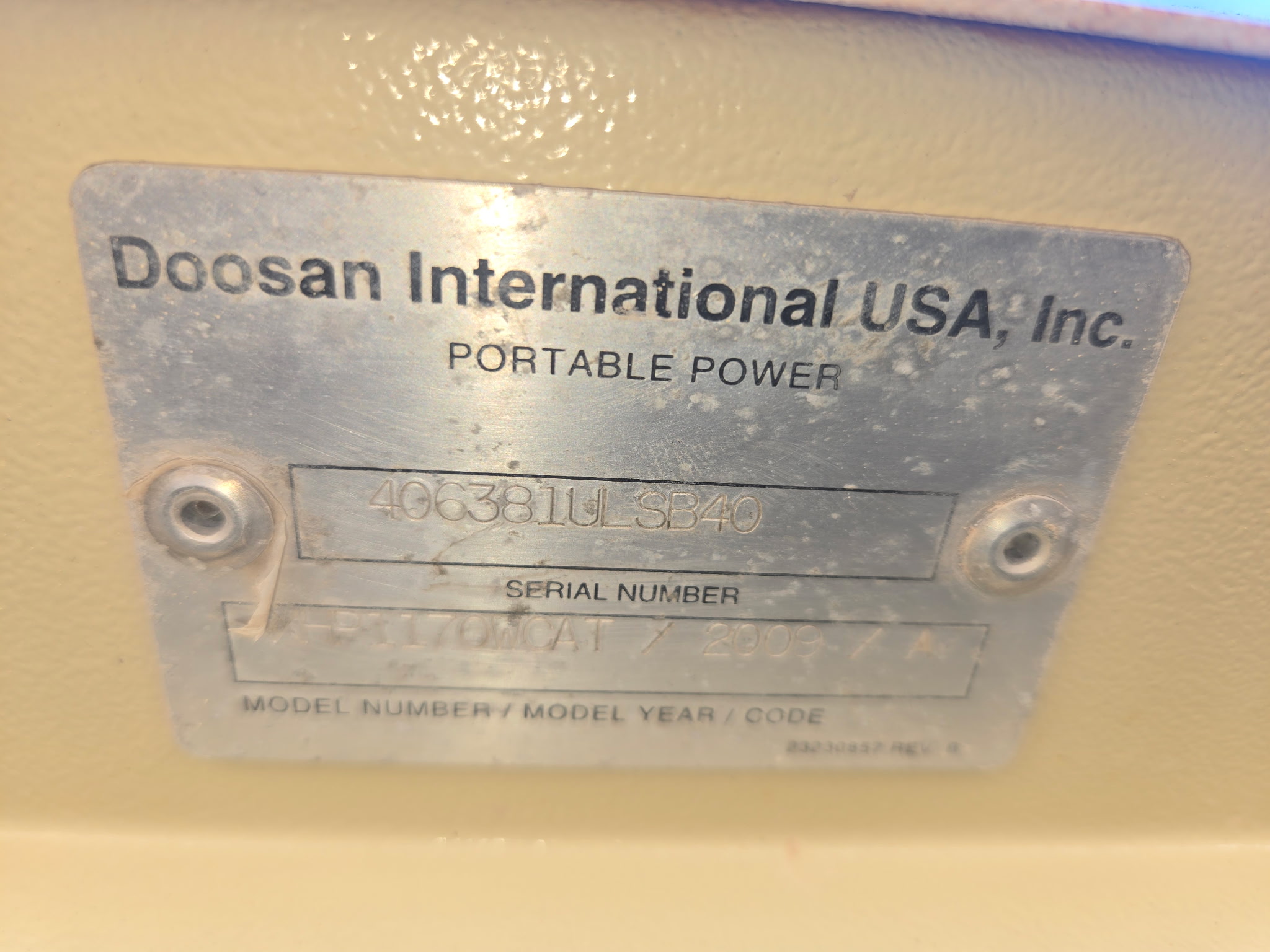 2009 DOOSAN XHP1170WCAT-1735 - Image 3